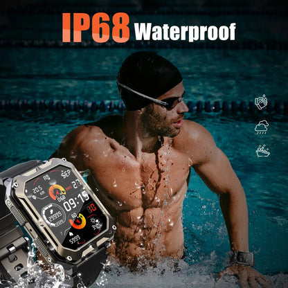 Smart watch for men Military Grade